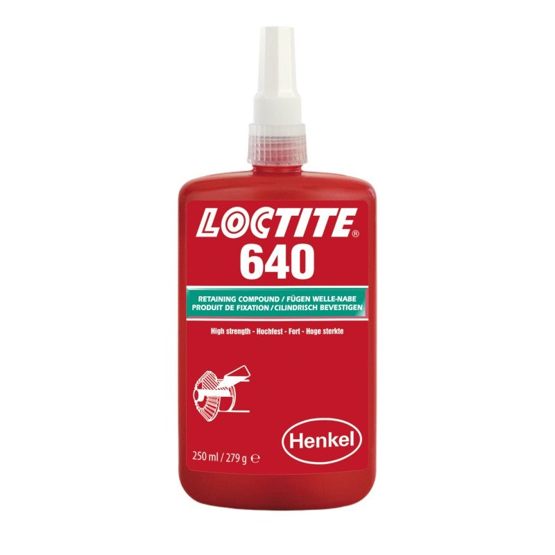 Loctite 640 - 250ml, Wysoka odporność