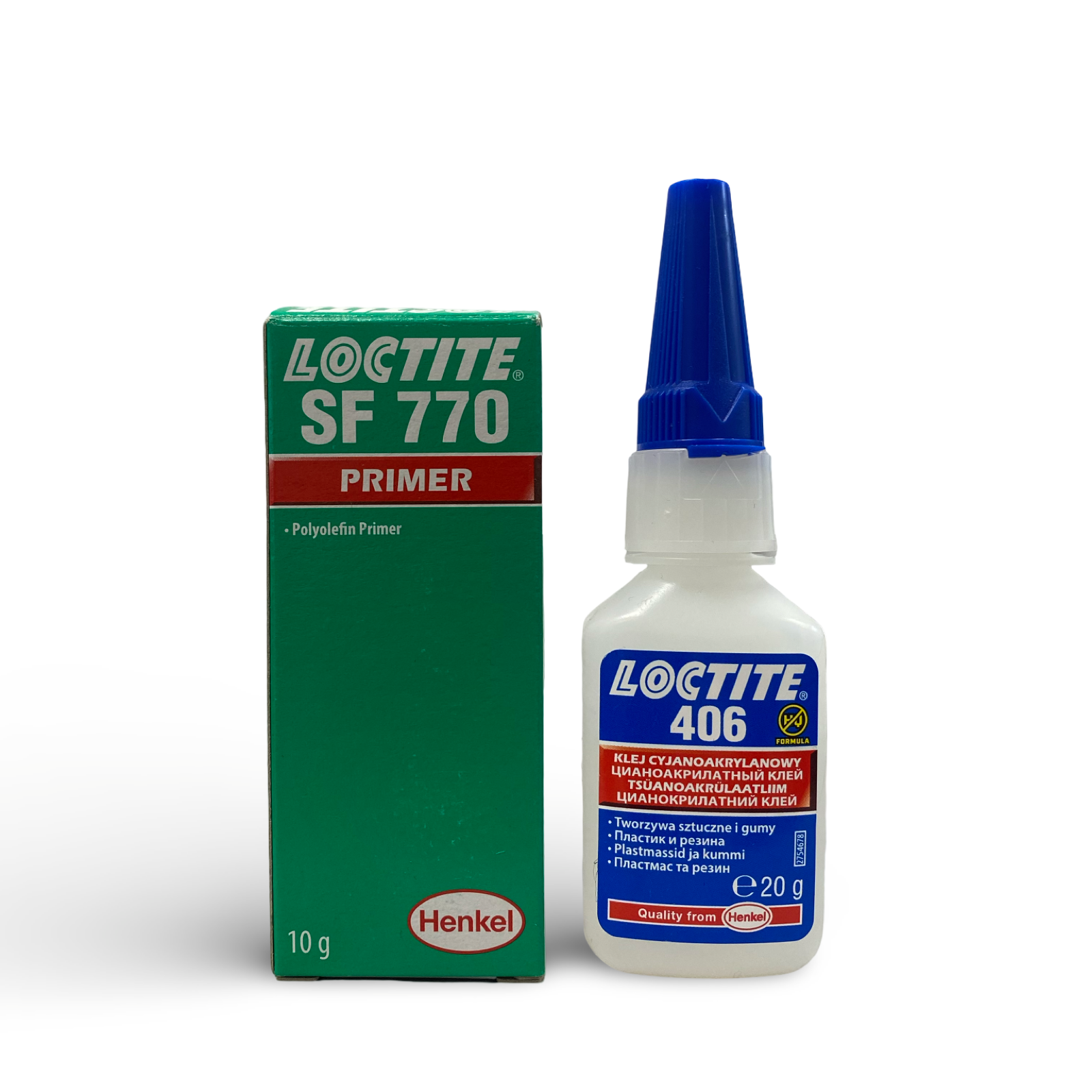 Loctite 406 + 770 – 20g + 10g